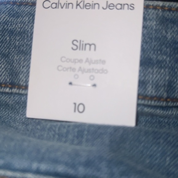 Calvin Klein Big Boys Scribble/Pant Denim 5-pocket Shorts | Sz 10 | NEW/NWT🩳👖 - Picture 10 of 10